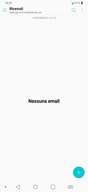 Il tuo account è pronto per l'uso