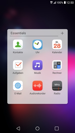 Wählen Sie E-Mail