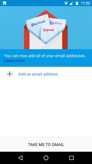 Select Add an email address