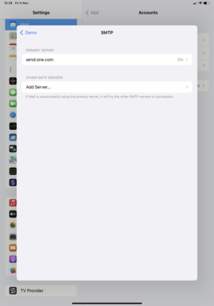 Select PRIMARY SERVER