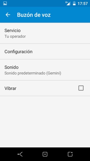 Seleccione Configuración