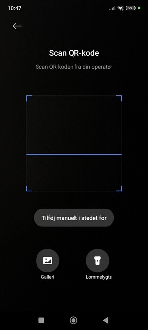 Scan QR-koden