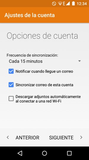 Seleccione SIGUIENTE