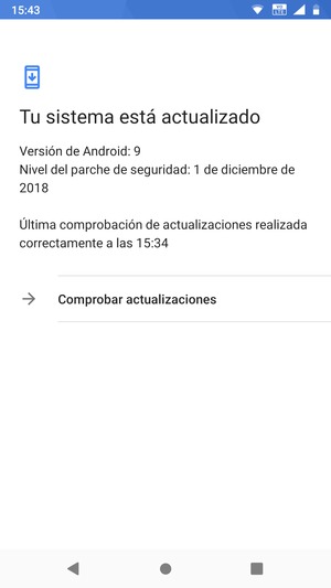 Seleccione Comprobar actualizaciones