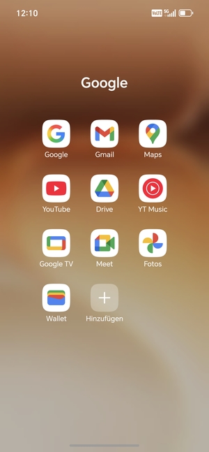 Wählen Sie Gmail
