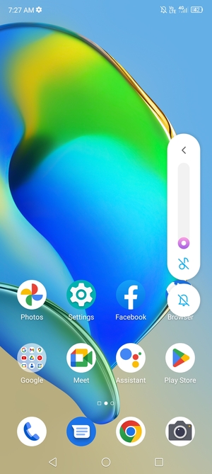 Select Mute to change to sound mode again