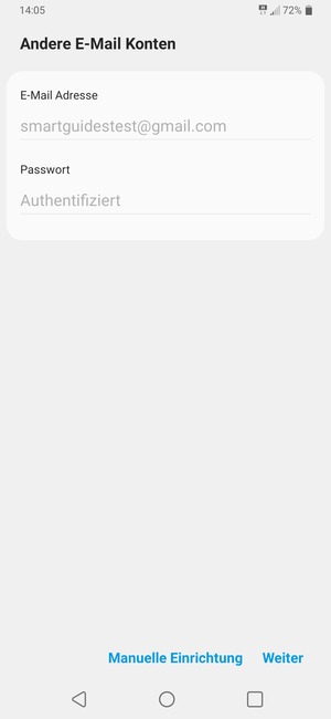 Wählen Sie Weiter