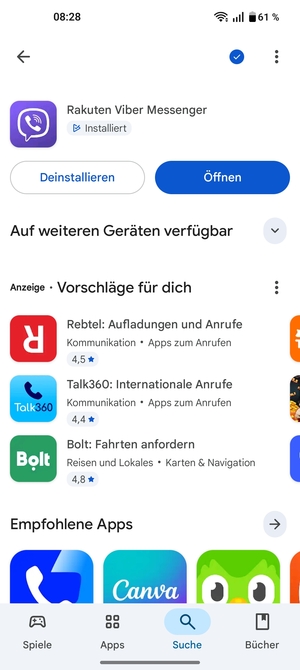 Wählen Sie Öffnen
