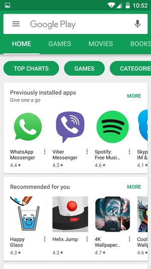Select the Search bar
