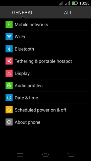 Select Tethering & portable hotspot