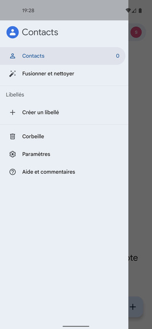 Sélectionnez Paramètres