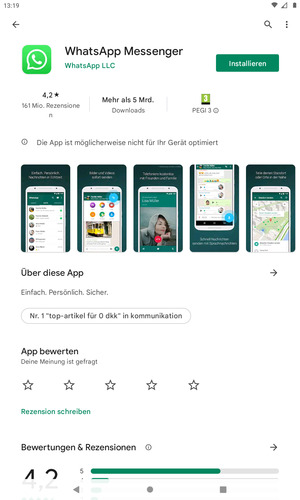 Wählen Sie Installieren