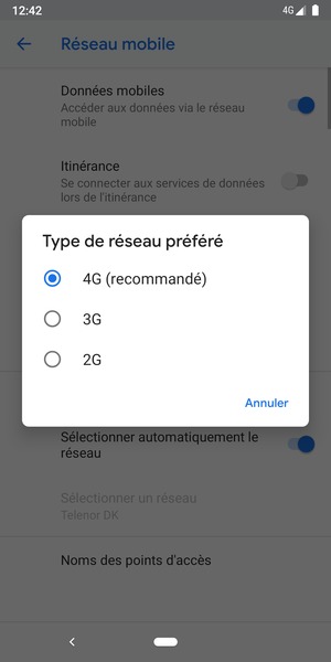 Sélectionnez votre option préférée