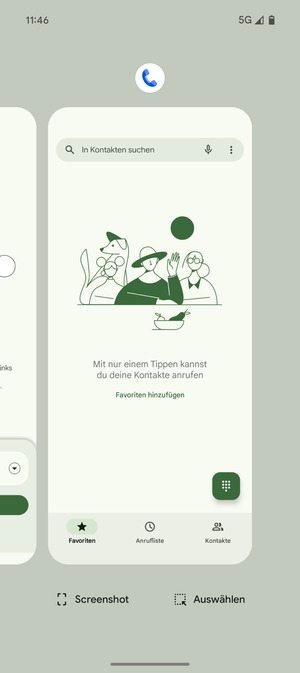 Apps nach oben streifen, um sie zu schliessen