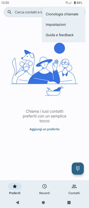 Seleziona Impostazioni