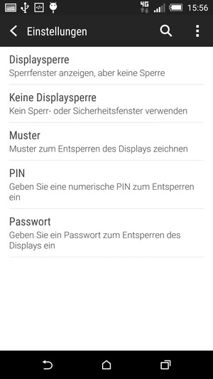 Wählen Sie Muster
