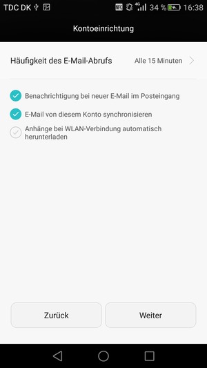 Wählen Sie Weiter
