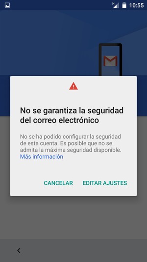 Seleccione EDITAR AJUSTES