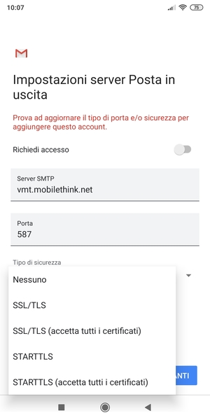 Seleziona Nessuno