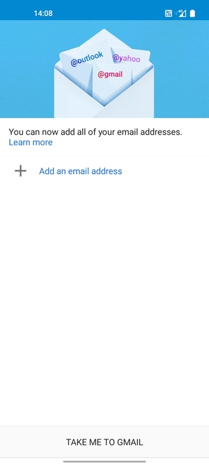 Select Add an email address