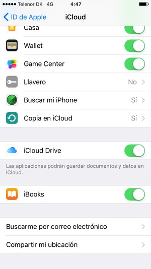 Seleccione Copia en iCloud