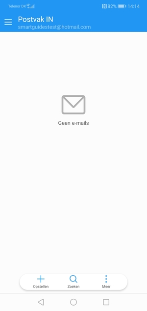 Uw Hotmail is klaar voor gebruik
