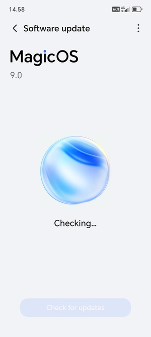 Wait for the search to finish