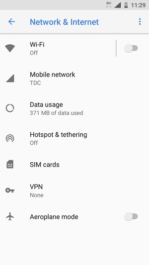 Select Mobile network