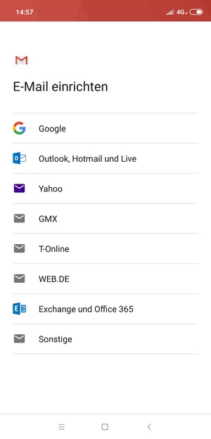 Wählen Sie Sonstige