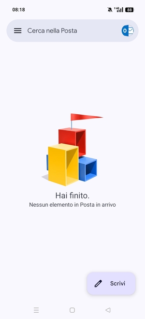 Il tuo Hotmail è pronto per l'uso