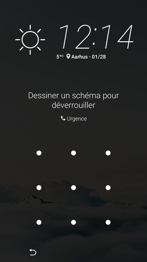 Votre téléphone est maintenant sécurisé par un écran de verrouillage.