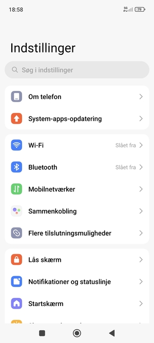 Vælg Mobilnetværker