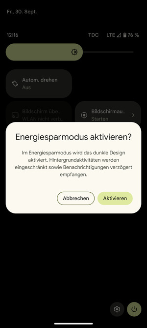 Wählen Sie Aktivieren