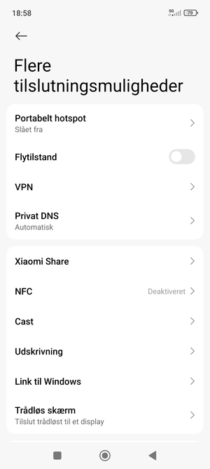Vælg Portabelt hotspot