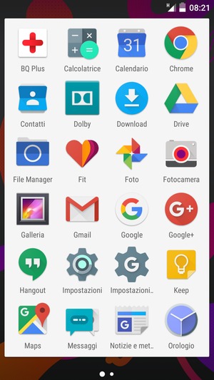 Seleziona Messaggi