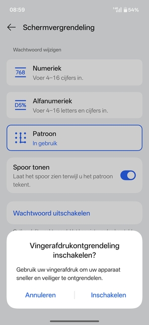 Selecteer uw voorkeursoptie