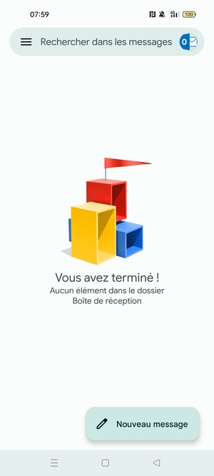 Votre messagerie Hotmail est prête à l'emploi