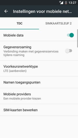 Als u dit scherm ziet, selecteer Public