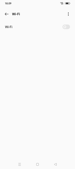 Slå Wi-Fi til