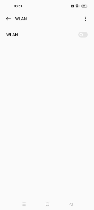 Schalten Sie WLAN ein