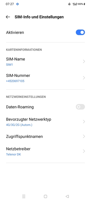 Wählen Sie Zugriffspunktnamen