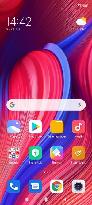 Wählen Sie Telefon