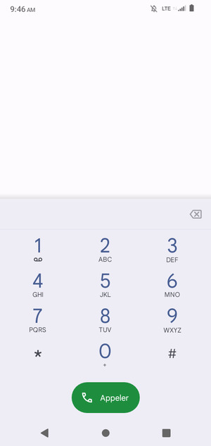 Appuyez longuement sur le numéro 1