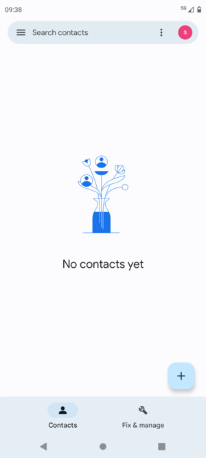 Select Fix & manage
