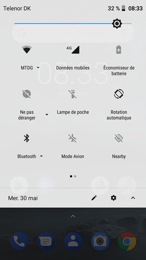 Désactiver le Wi-Fi et le Bluetooth