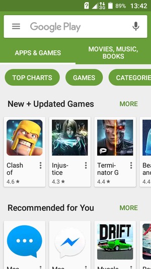Select the Search bar