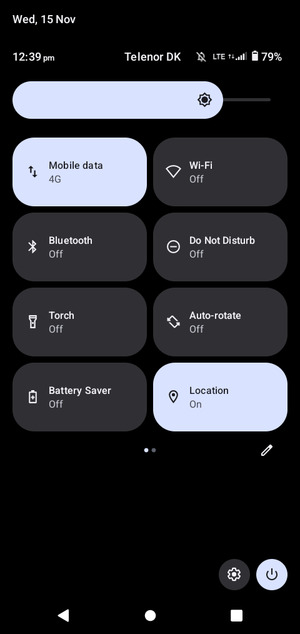 Turn off Location