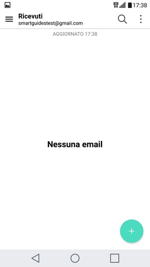Il tuo Gmail è pronto per l'uso