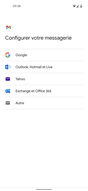 Sélectionnez Autre
