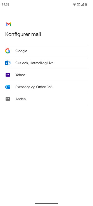 Vælg Google